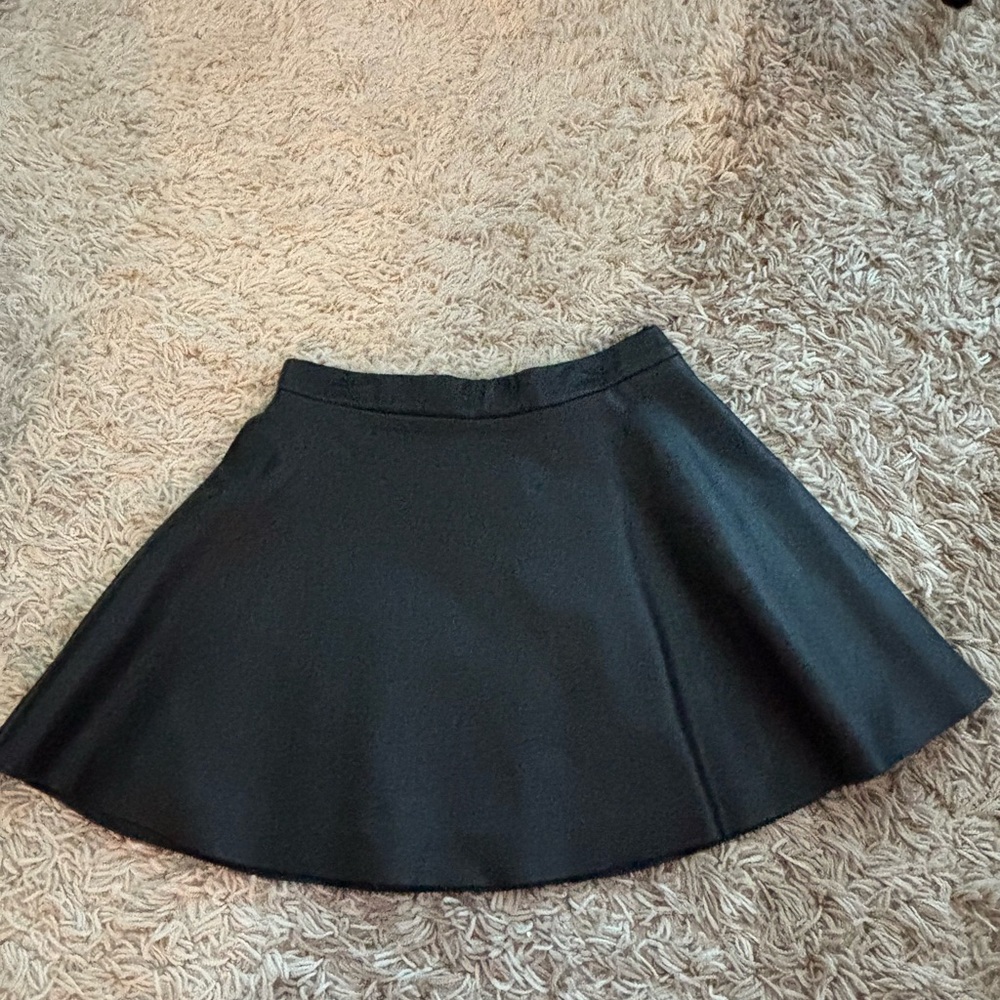 H&M Classic Black Skater Skirt